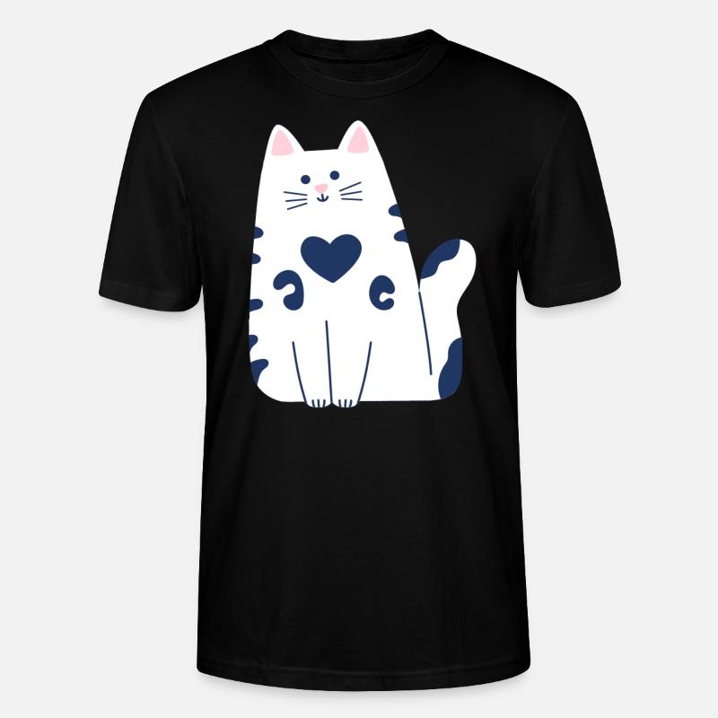 Ozelot - Stanley/Stella Unisex Bio-T-Shirt CRAFTER - Schwarz