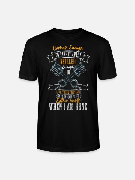 Mechanic Mechanic Garage Mechanic - Stanley/Stella CRAFTER Unisex Organic T-Shirt - black