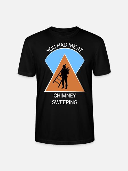 Chimney Sweep Chimney Sweep - Stanley/Stella CRAFTER Unisex Organic T-Shirt - black
