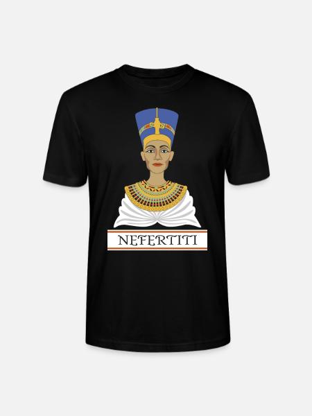 Nefertiti - Stanley/Stella CRAFTER Unisex Organic T-Shirt - black