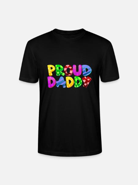 Baby Parents Child Gift Sayings Birth Mom Dad - Stanley/Stella CRAFTER Unisex Organic T-Shirt - black