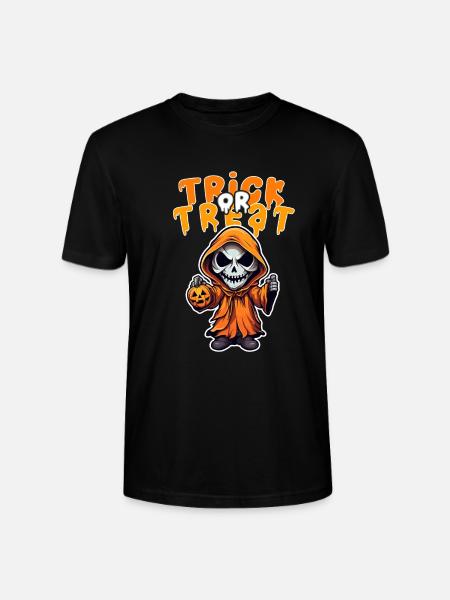 Halloween Design Squelette effrayant - T-shirt bio CRAFTER Stanley Stella Unisexe - noir