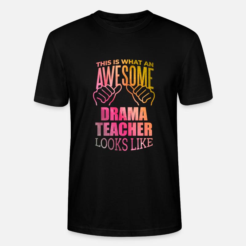 Drama - Stanley/Stella Unisex Bio-T-Shirt CRAFTER - Schwarz