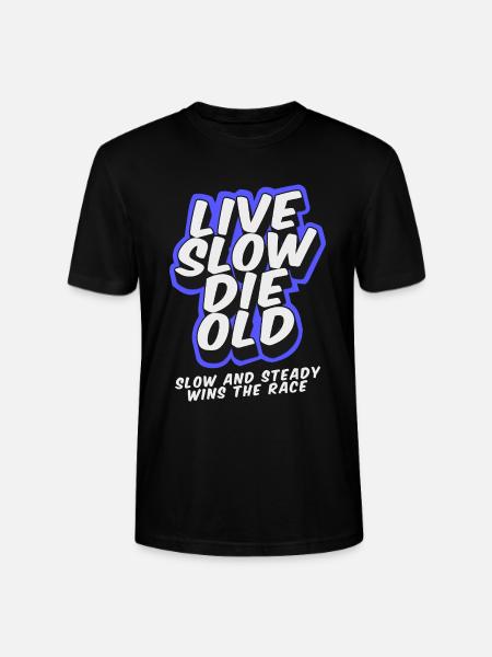 Live Slow Die Old - LSDO - Stanley/Stella Unisex Bio-T-Shirt CRAFTER - Schwarz