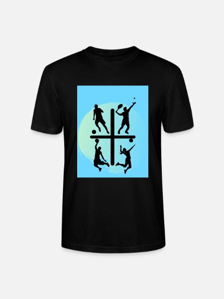 Sportdesign - Stanley/Stella Unisex Bio-T-Shirt CRAFTER - Schwarz