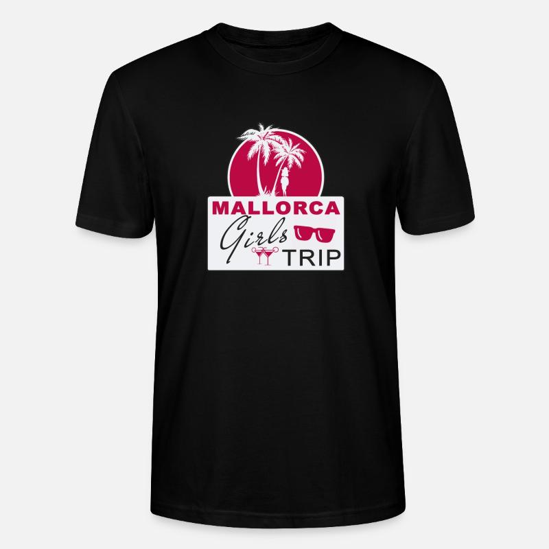 Mallorca Mädels Trip - Stanley/Stella Unisex Bio-T-Shirt CRAFTER - Schwarz