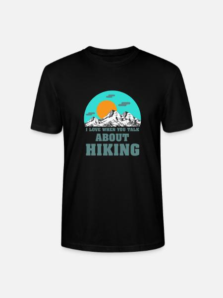 Wandern - Stanley/Stella Unisex Bio-T-Shirt CRAFTER - Schwarz