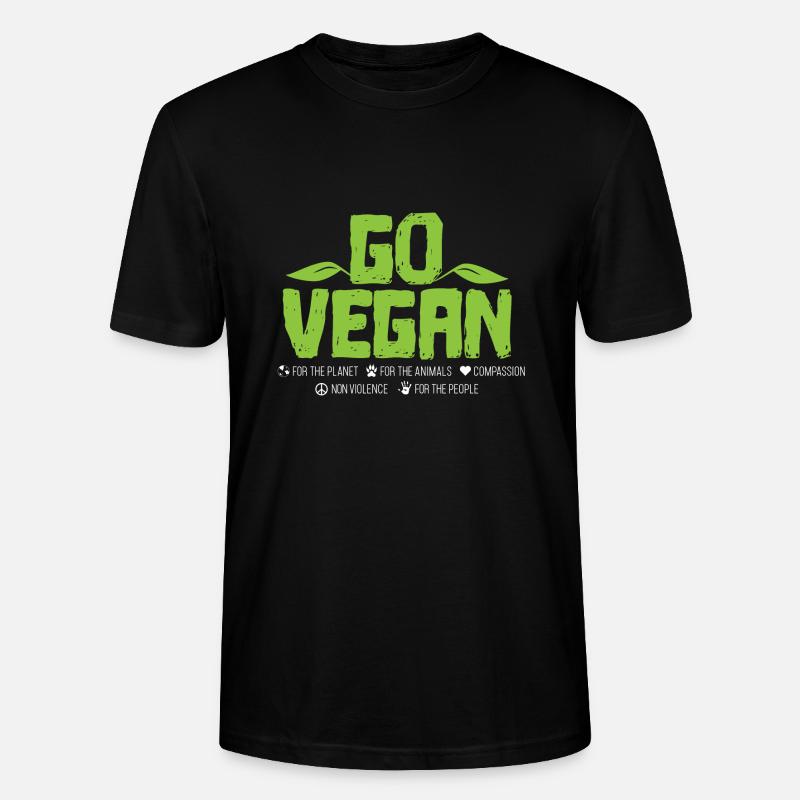 Vegan - Stanley/Stella CRAFTER Unisex Organic T-Shirt - black