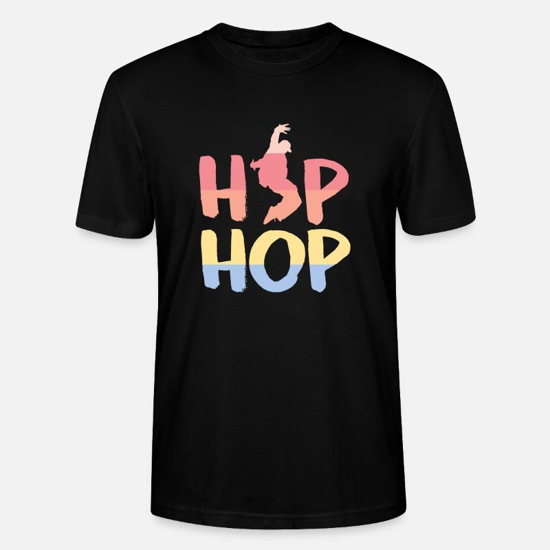Hip hop - T-shirt bio CRAFTER Stanley Stella Unisexe - noir