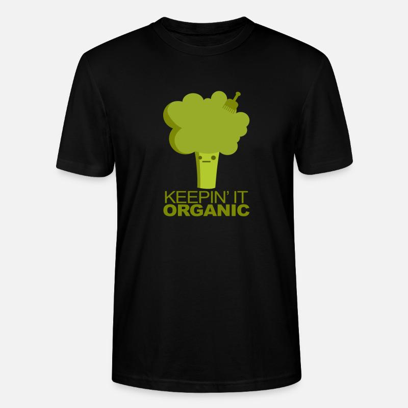 Gemüse - Stanley/Stella Unisex Bio-T-Shirt CRAFTER - Schwarz