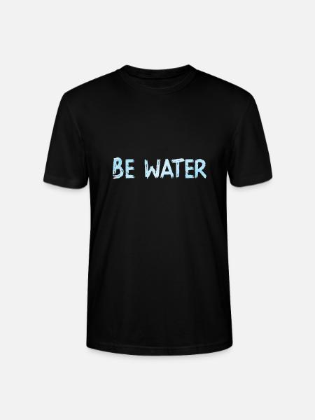 Be Water Water - Stanley/Stella CRAFTER Unisex Organic T-Shirt - black