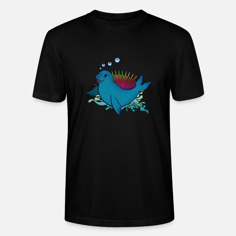 sceau - T-shirt bio CRAFTER Stanley Stella Unisexe - noir