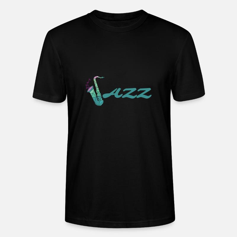 jazz - T-shirt bio CRAFTER Stanley Stella Unisexe - noir