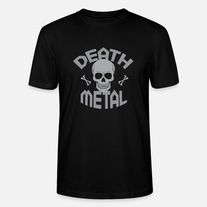 Death Metal - Stanley/Stella Unisex Bio-T-Shirt CRAFTER - Schwarz