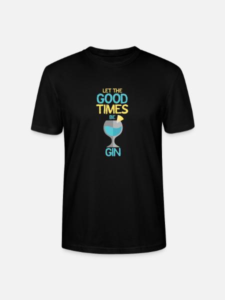 Gin - Stanley/Stella Unisex Bio-T-Shirt CRAFTER - Schwarz