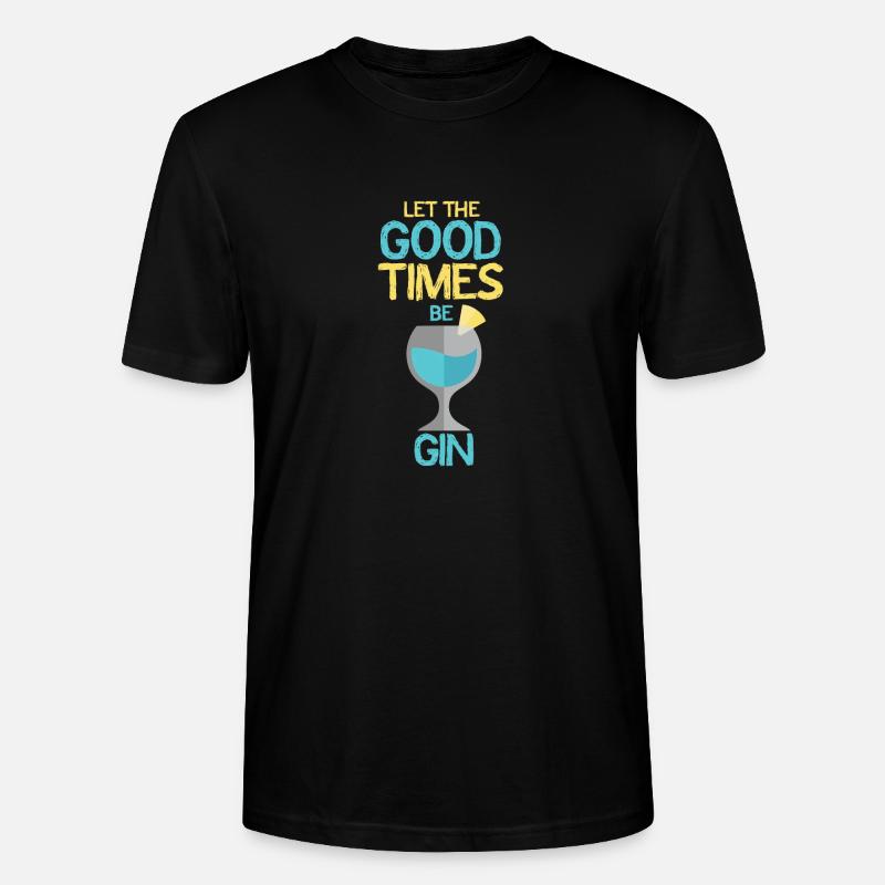 Gin - Stanley/Stella Unisex Bio-T-Shirt CRAFTER - Schwarz