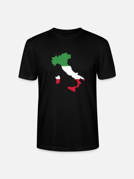 Italy - Stanley/Stella CRAFTER Unisex Organic T-Shirt - black