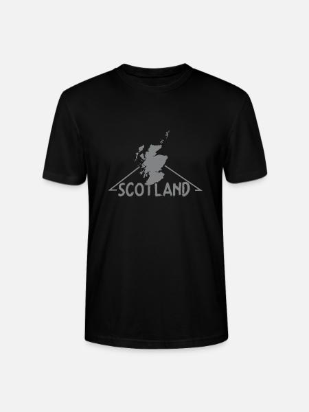 Schottland - Stanley/Stella Unisex Bio-T-Shirt CRAFTER - Schwarz