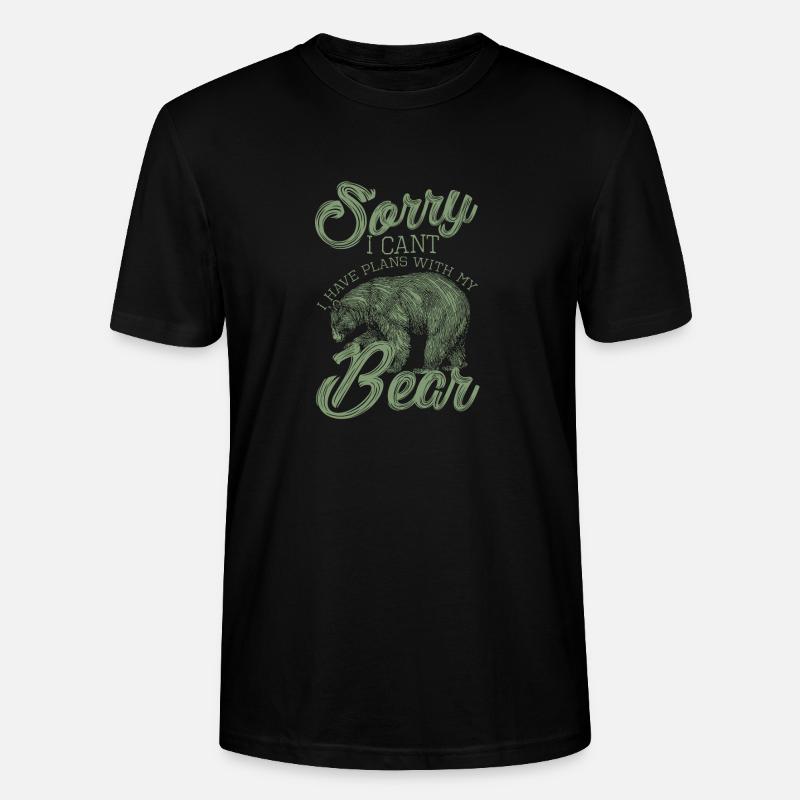 Ours - T-shirt bio CRAFTER Stanley Stella Unisexe - noir