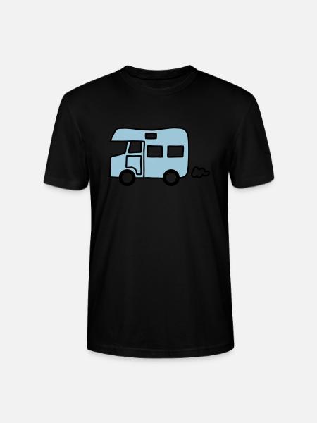 Wohnmobil - Caravan - V2 - Stanley/Stella Unisex Bio-T-Shirt CRAFTER - Schwarz