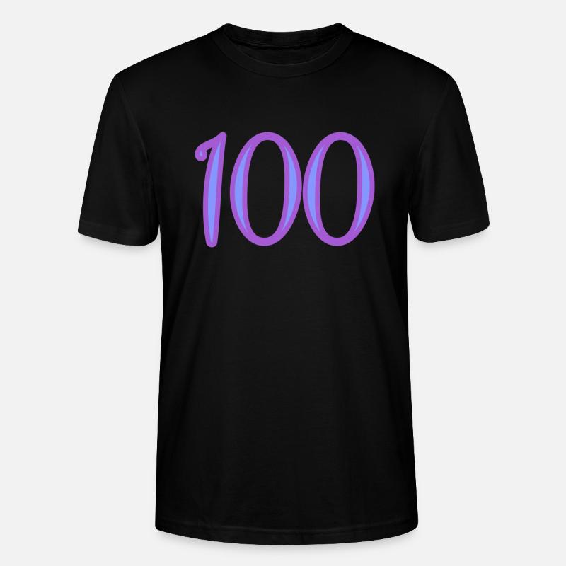 100 - Stanley/Stella Unisex Bio-T-Shirt CRAFTER - Schwarz