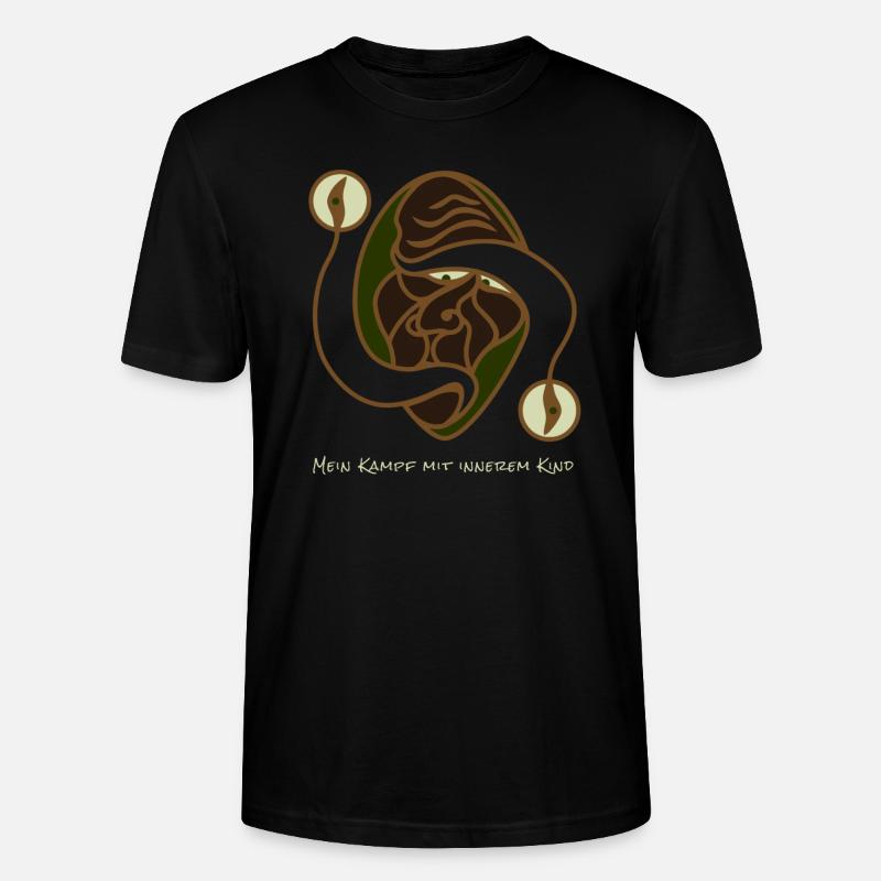Kampf Mit Innerem Kind - Stanley/Stella Unisex Bio-T-Shirt CRAFTER - Schwarz