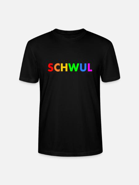 Schwul - Stanley/Stella Unisex Bio-T-Shirt CRAFTER - Schwarz