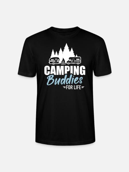 Camper - Stanley/Stella CRAFTER Unisex Organic T-Shirt - black