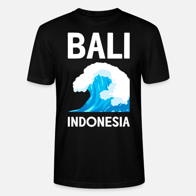 Bali - Stanley/Stella Unisex Bio-T-Shirt CRAFTER - Schwarz