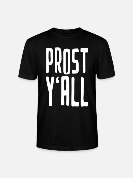 Prost Y'all! - Stanley/Stella Unisex Bio-T-Shirt CRAFTER - Schwarz