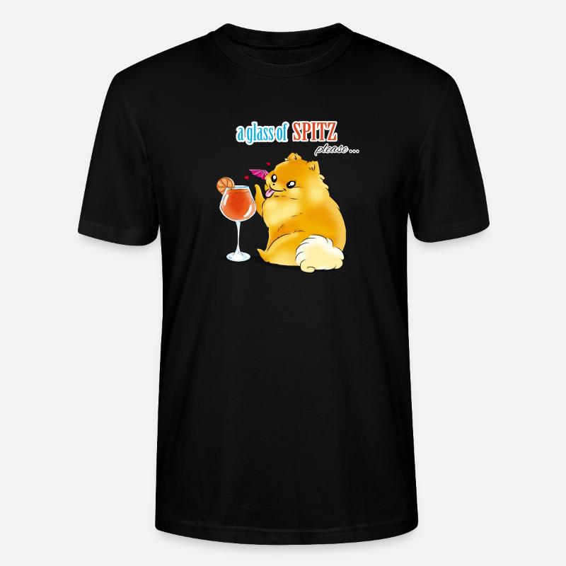 Spitz Spritz - T-shirt bio CRAFTER Stanley Stella Unisexe - noir