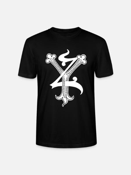 Letters YZ Rapp art - Stanley/Stella CRAFTER Unisex Organic T-Shirt - black