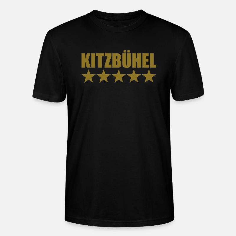 Kitzbühel - Stanley/Stella Unisex Bio-T-Shirt CRAFTER - Schwarz