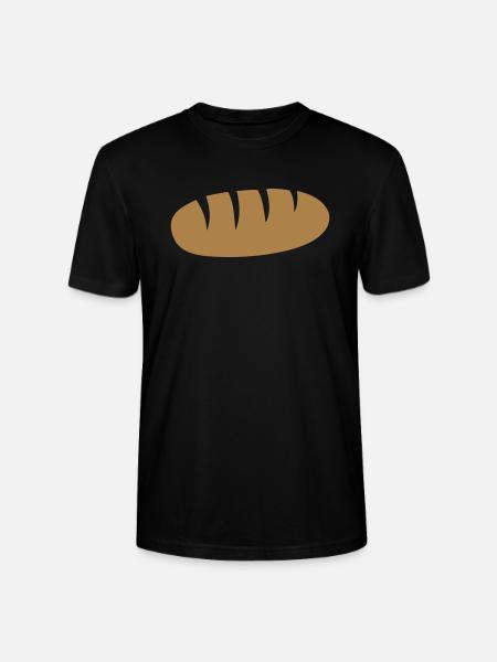 Bread - Stanley/Stella CRAFTER Unisex Organic T-Shirt - black