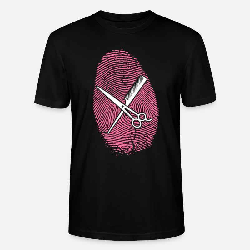 Friseurin DNA - Stanley/Stella Unisex Bio-T-Shirt CRAFTER - Schwarz