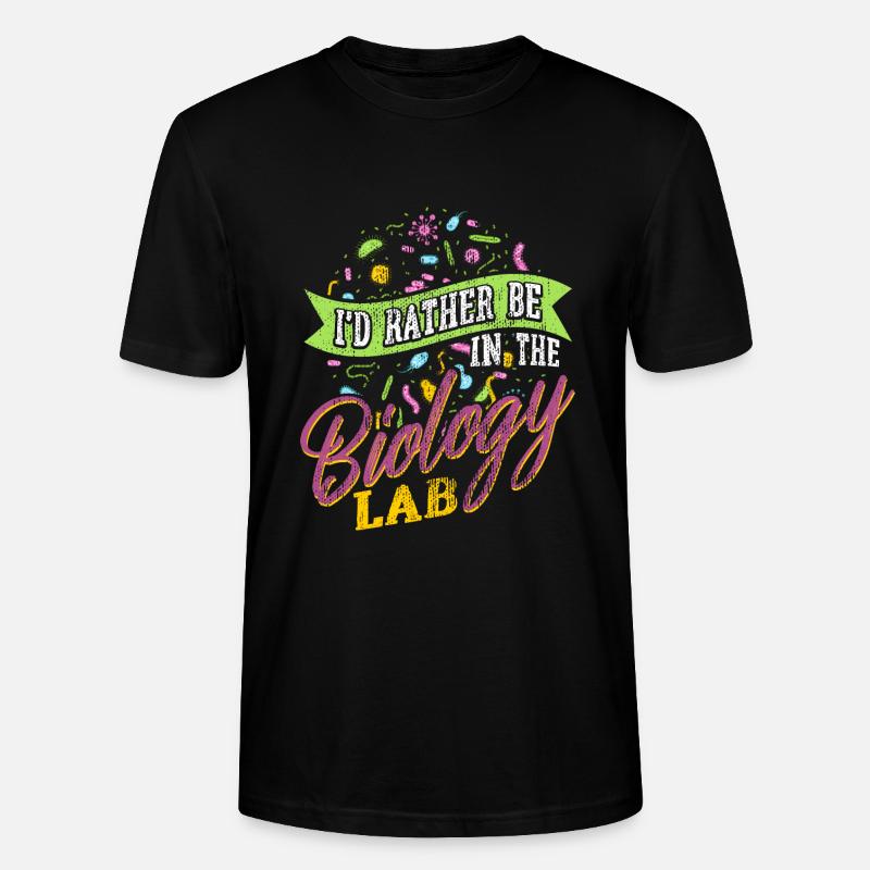 Biology Lab - Stanley/Stella Unisex Bio-T-Shirt CRAFTER - Schwarz