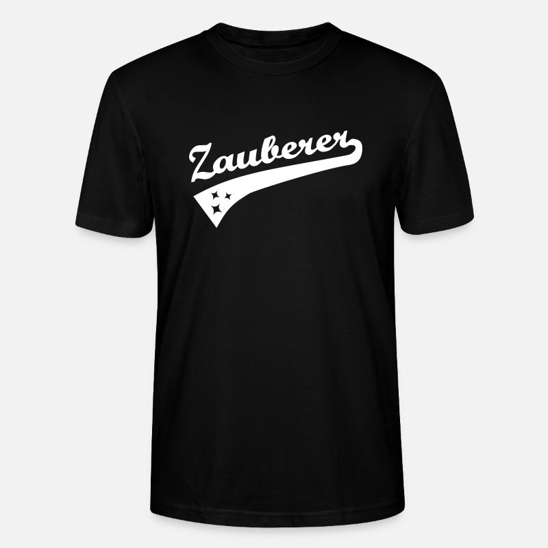 Zauberer - Stanley/Stella Unisex Bio-T-Shirt CRAFTER - Schwarz