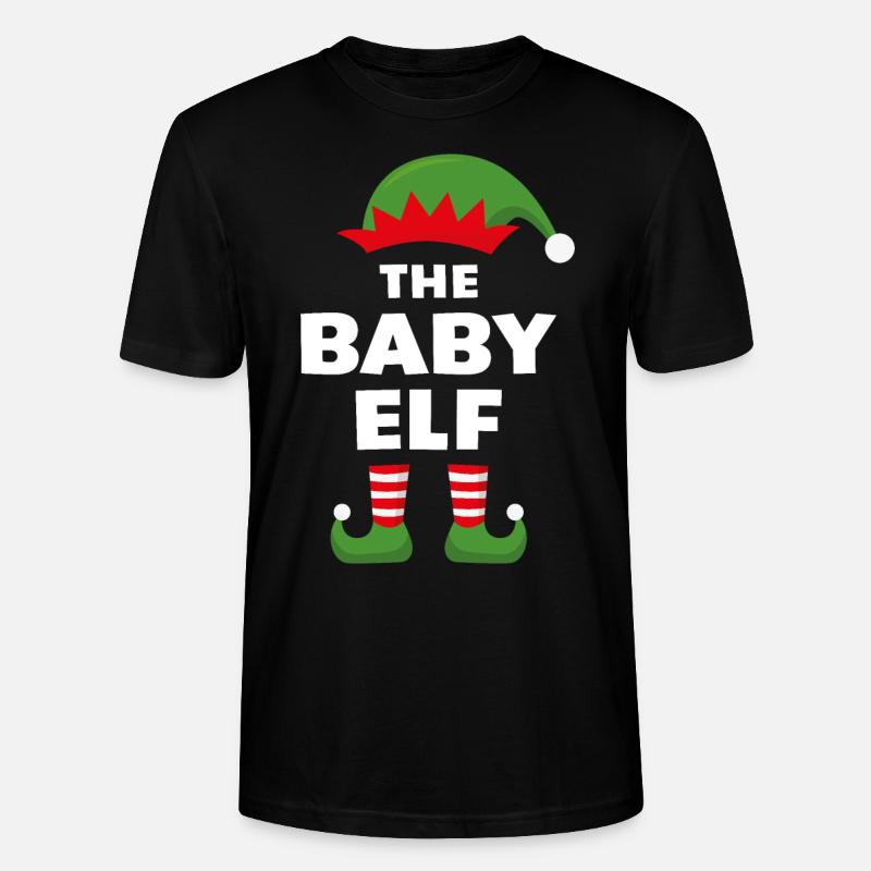 Le Bébé Elfe - T-shirt bio CRAFTER Stanley Stella Unisexe - noir