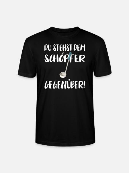 You face the Creator - Stanley/Stella CRAFTER Unisex Organic T-Shirt - black