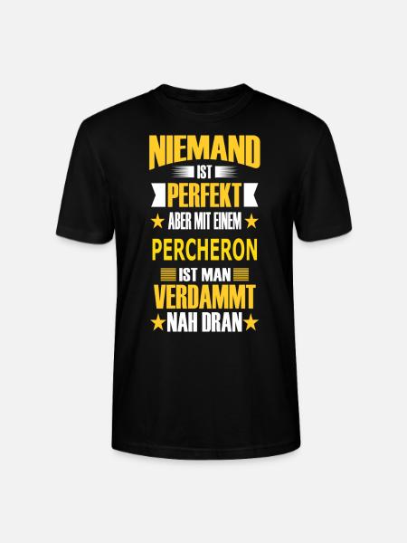 PERCHERON - Stanley/Stella Unisex Bio-T-Shirt CRAFTER - Schwarz