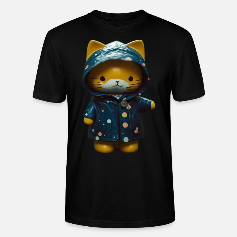Cadeau imperméable pour chat - T-shirt bio CRAFTER Stanley Stella Unisexe - noir
