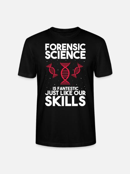 Gerichtsmediziner und Forensischer Analyst - Stanley/Stella Unisex Bio-T-Shirt CRAFTER - Schwarz