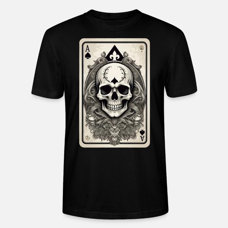 Pik-Ass - Stanley/Stella Unisex Bio-T-Shirt CRAFTER - Schwarz