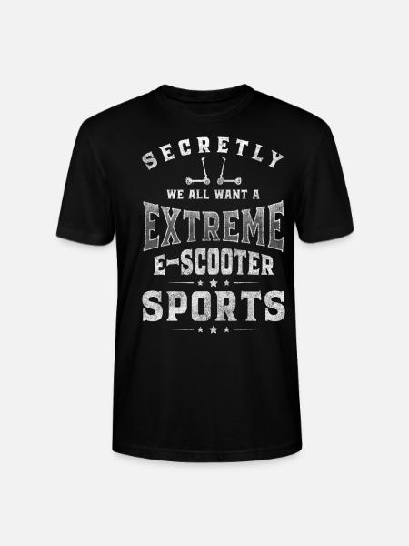 Roller Stadt Kind Sport - Stanley/Stella Unisex Bio-T-Shirt CRAFTER - Schwarz