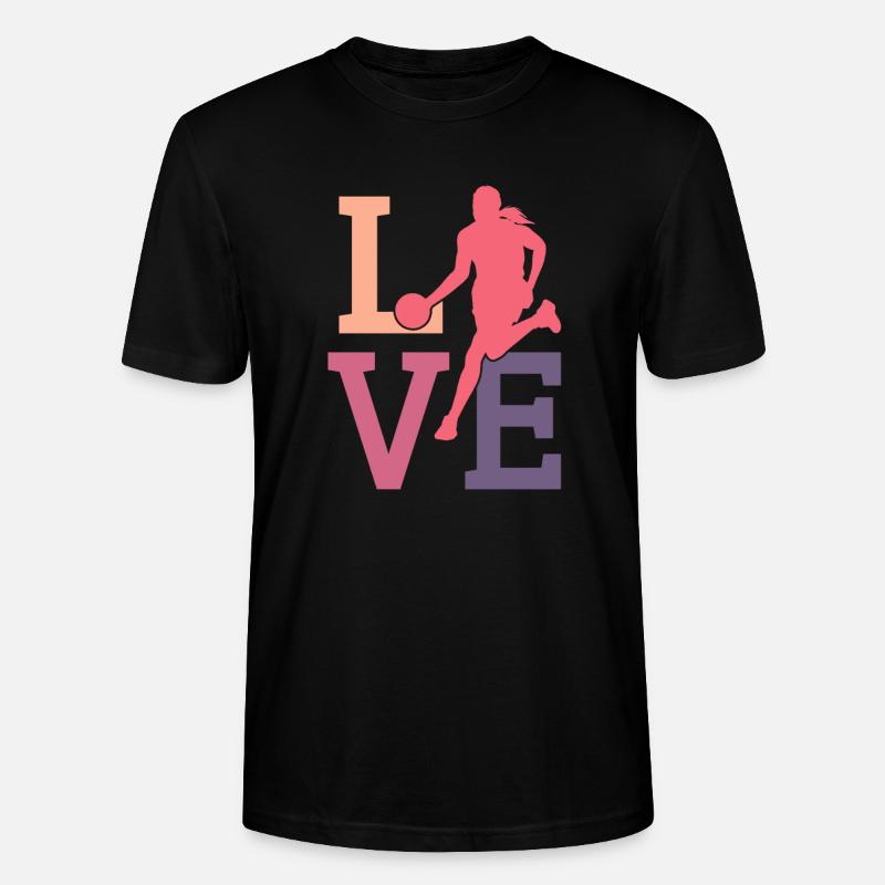 Chère basketteuse basketteuse - T-shirt bio CRAFTER Stanley Stella Unisexe - noir