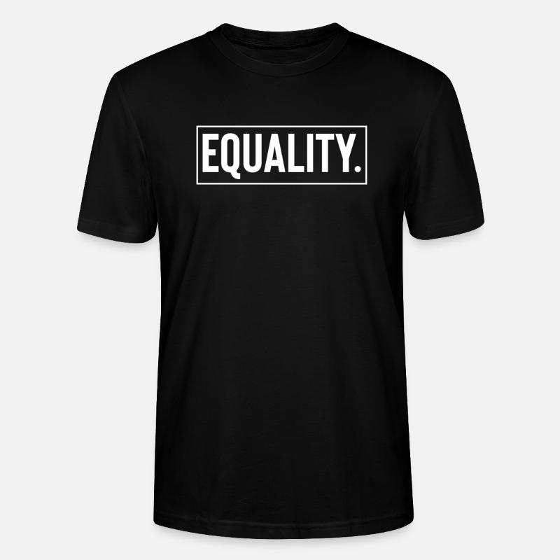 Equality - Stanley/Stella Unisex Bio-T-Shirt CRAFTER - Schwarz