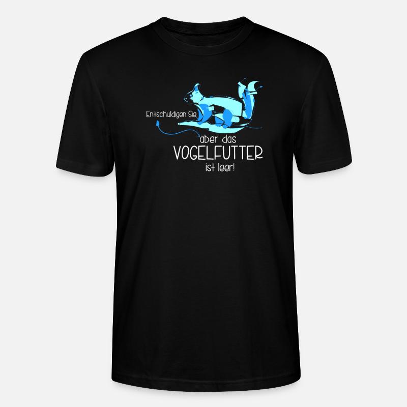 Eichhörnchen Eichhörnchen - Stanley/Stella Unisex Bio-T-Shirt CRAFTER - Schwarz