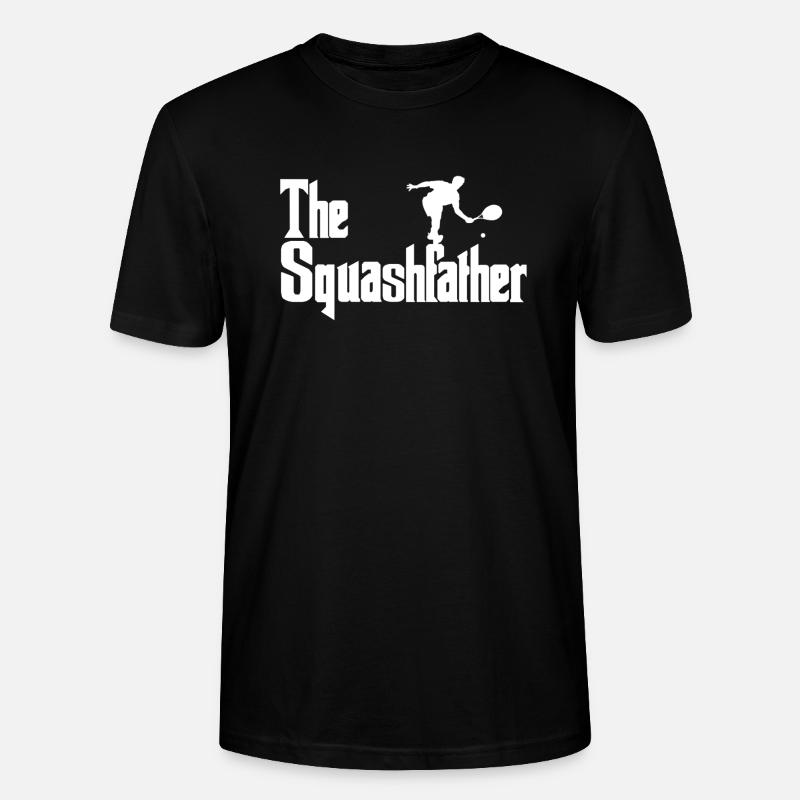 Squash Squash player - Stanley/Stella Unisex Bio-T-Shirt CRAFTER - Schwarz