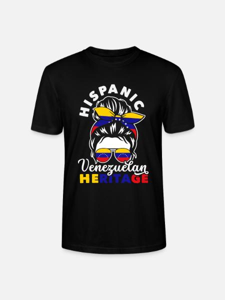 Venezuela Flag Pride & Home Venezuela - Stanley/Stella CRAFTER Unisex Organic T-Shirt - black