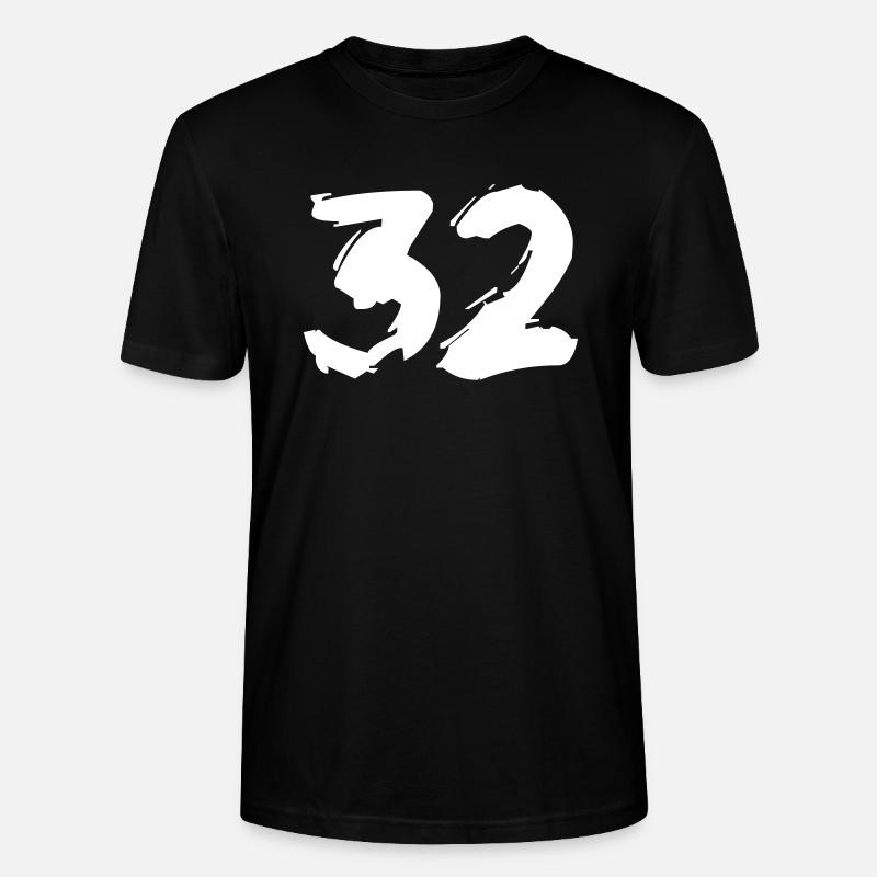 Brushed 32 - Stanley/Stella Unisex Bio-T-Shirt CRAFTER - Schwarz